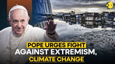 Pope Francis calls for climate change action during Mosque Visit  | WION Originals