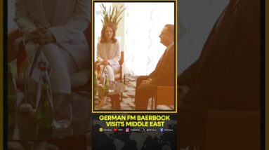 Germany's Baerbock meets Israeli counterpart Katz on her Mideast trip | WION Shorts | WION