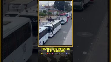 Colombia trucker protests threaten fuel supplies | WION Shorts