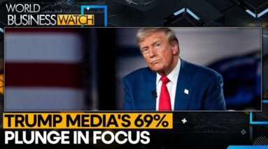 Trump media's plunge wipes out billions before lockups end | World Business Watch | WION News