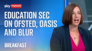 Education Secretary discusses Oasis, Ofsted and racism in schools