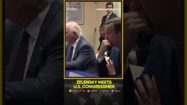 Ukrainian President Zelensky Meets US Lawmakers, Discusses Situation On the Battlefield | WION