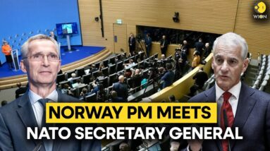 LIVE: Norway's PM Jonas Stoere and NATO's Secretary General Jens Stoltenberg hold press conference