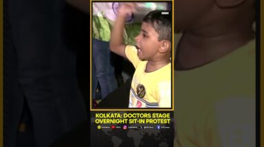 Kolkata: Doctors stage overnight sit-in protest demanding justice for RG Kar victim | WION Shorts