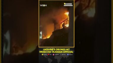 Ukraine rains 144 drones on Moscow, Russia, killing at least one, flights suspended | WION Shorts