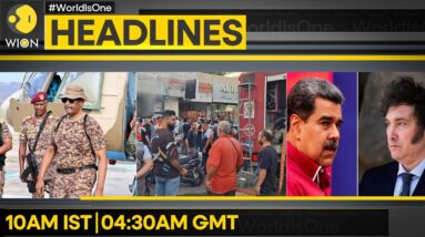 Venezuela to seek arrest warrant for Milei | Are peace talks possible in Sudan? | WION Headlines