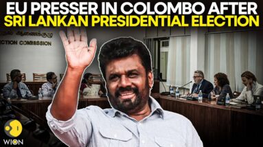 EU presser in Colombo after Sri Lankan presidential election | LIVE