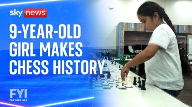 FYI: Chess prodigy makes history