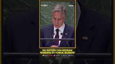 ‘No Member State Has Right To Redraw Borders By Force': Antony Blinken At UN Summit | WION Shorts