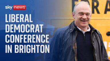 Watch live: Sir Ed Davey delivers speech at the Liberal Democrat conference