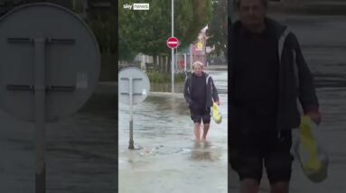 Heavy flooding hits Czech Republic