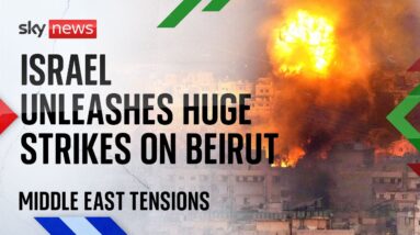 Hezbollah leader targeted as Israel unleashes huge strikes on Beirut