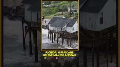 Hurricane Helene makes landfall in Florida as Category 4 storm