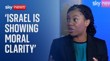 Kemi Badenoch: 'Israel is showing moral clarity in dealing with its enemies'