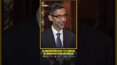 PM Modi Calls On Sundar Pichai To Lead AI Innovation In India At NY Tech Roundtable | WION Shorts