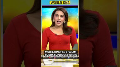 India: PM Modi Launches 3 Parma Rudra Supercomputers | WION Shorts