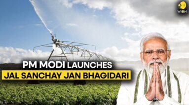 PM Modi LIVE: Prime Minister Narendra Modi addresses Jal Sanchay Jan Bhagidari program | WION