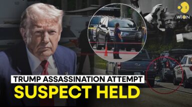 Trump Assassination Bid: Secret Service opens fire at suspect in dramatic showdown | WION