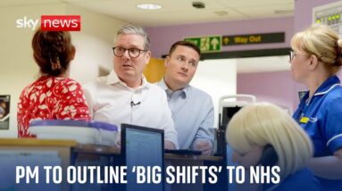 Keir Starmer to lay out 10-year plan and three 'big shifts' to improve NHS