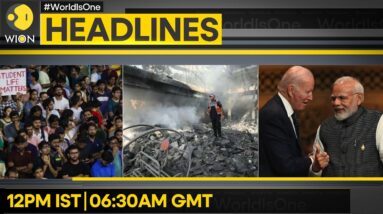 Gaza: Dozens killed in Israeli attack | Protest after IIT student found dead | Top Headlines | WION