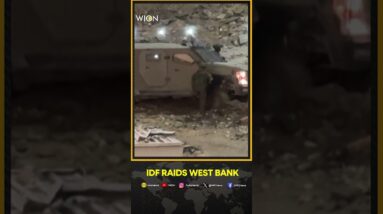 Israel-Hamas war: Israeli forces fire weapons during West Bank raid in Jenin | WION Shorts