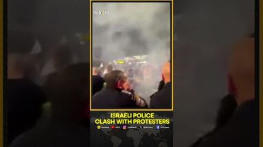 Israeli police clash with protesters | WION Shorts