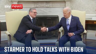 Keir Starmer and Joe Biden to discuss conflicts in Ukraine and Gaza