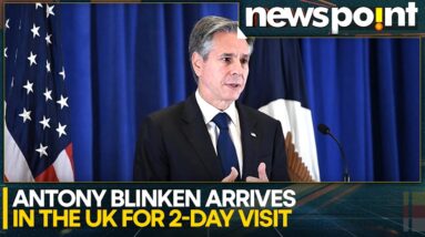 Antony Blinken arrives in the UK ahead of talks on Ukraine, Mideast | Newspoint | WION