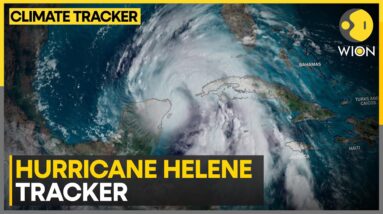 Hurricane Helene Makes Landfall in Florida Big Bend | WION Climate Tracker | WION News