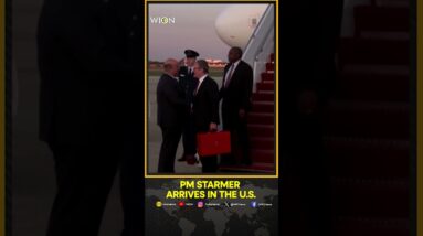 UK PM Starmer arrives in the US for talks with President Biden | WION Shorts