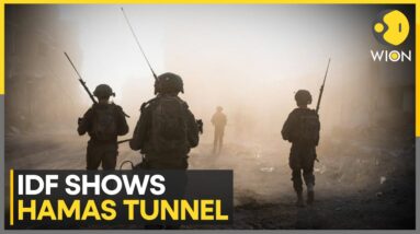 Israel-Hamas war: Israeli army shows Gaza tunnels in media tour | Latest  News | WION