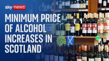 Minimum alcohol unit price increases by 30% in Scotland