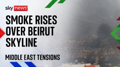 Middle East latest: Israel unleashes huge strikes on Beirut - it says Hezbollah leader is the target