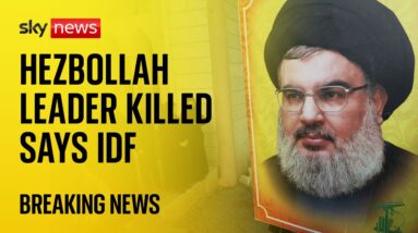 IDF announces killing of Hezbollah's leader Hassan Nasrallah after airstrikes