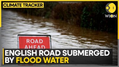 Flood Engulfs English Town After Heavy Rainfall | WION Climate Tracker | WION