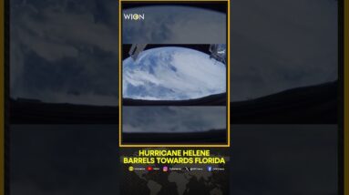 NASA Satellite Images Show How Hurricane Helene Barreled Toward Florida | WION Shorts  | World News