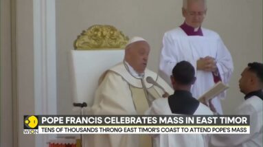 Pope Francis' mass in East Timor draws nearly half its population | WION