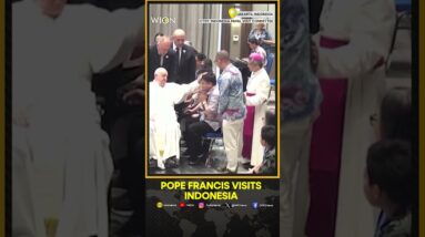 Pope Francis visits Indonesia, listens to youth | WION Shorts | WION News