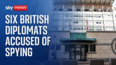 Russia expels six British diplomats and claims they were spying