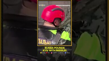 Russia pounds Kyiv with missiles | WION shorts | WION News