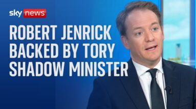 Shadow minister backs Robert Jenrick in Tory leadership race