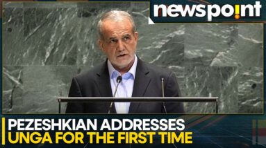 Pezeshkian Addresses UNGA, Accuses Israel Of Committing Genocide in Gaza | WION Newspoint