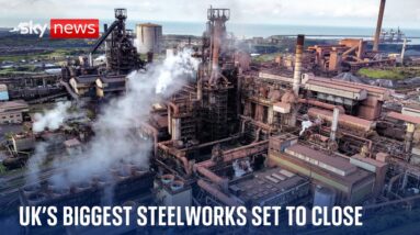 Port Talbot: UK's biggest steelworks set to shutdown - leaving thousands to lose jobs across Wales