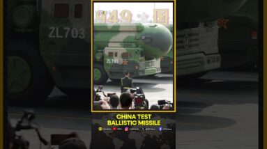 China's PLA Conducts First Public Test Launch of Intercontinental Ballistic Missile | WION Shorts