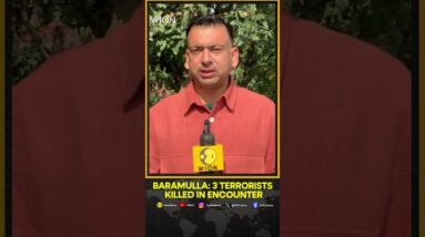 Three terrorists killed in Baramulla encounter, Operation still continues | WION Shorts