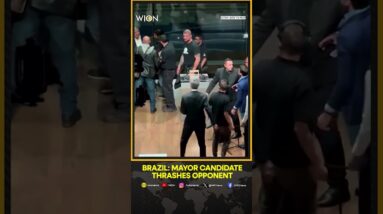 São Paulo mayoral debate turns violent as candidate attacks opponent with chair | World News | WION