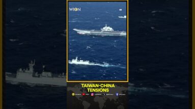 Taiwan-China Tensions: Taiwan spots Chinese carrier group sailing off its east coast | WION Shorts