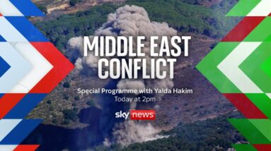 Watch live: Middle East Conflict - special programme with Yalda Hakim