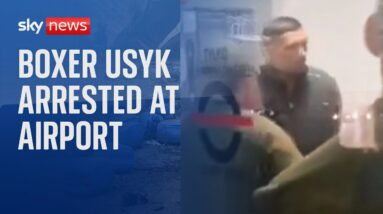 World heavyweight champ Usyk released after 'misunderstanding'