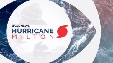 Live Coverage: Tracking Hurricane Milton after it made landfall over western Florida | CBS News